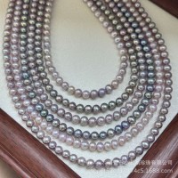 Naturely Colored Freshwater Pearls of High Grades of 5-6mm